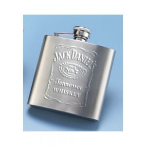 Jack Daniel’s Embossed Matte Flask