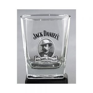 Jack Daniel Cameo Rocks Glass