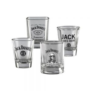 Set of 4 Jack Daniel’s Shot Glasses