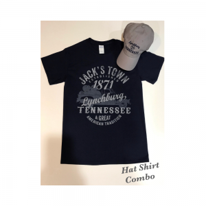 “Jack’s Town” Lynchburg, TN Shirt & Hat Combo